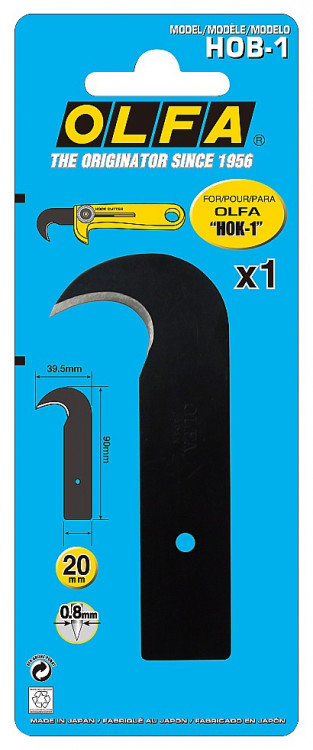 Сменное лезвие крюк OLFA OL-HOB-1