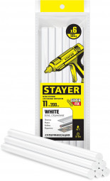 Клеевые стержни STAYER 2-06821-W-S06