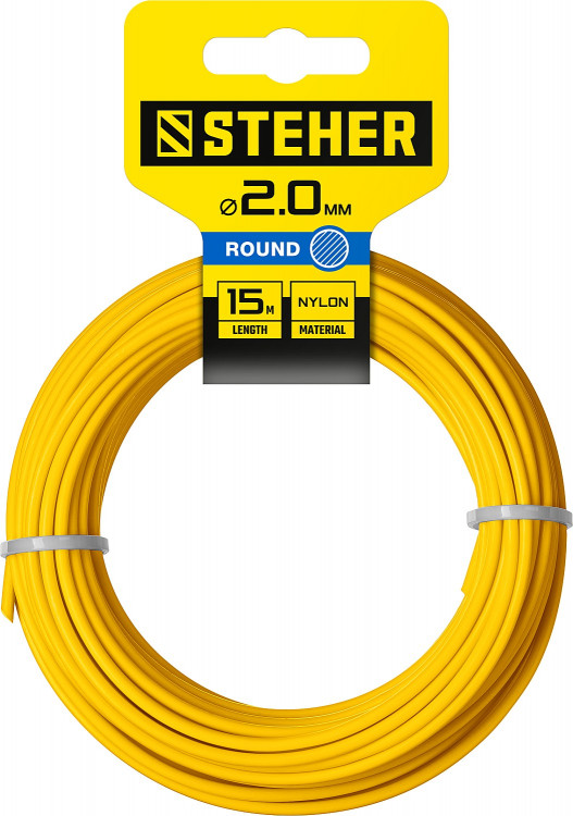 Леска для триммеров STEHER 75001-2.0