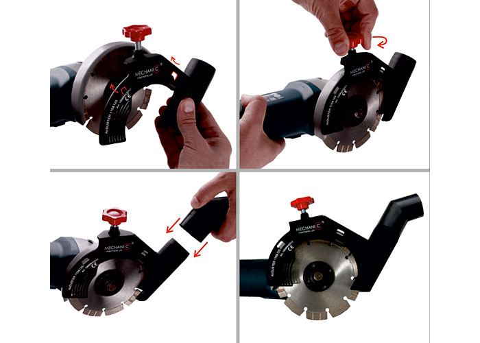 Аэродинамический кожух DISTAR для УШМ AirDUSTER 230 2.0