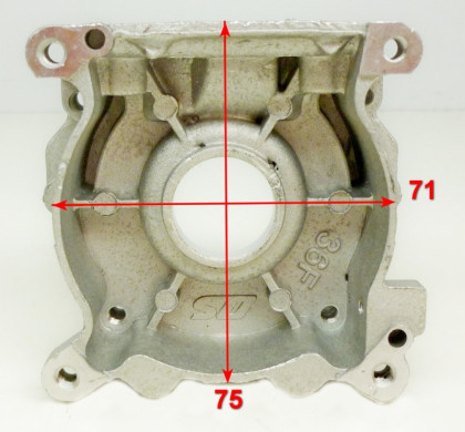 Левая половина картера для TR-1300T, 1500T(6) TFY,1300T, 1500T (18) Eurolux CTY, GGT-1000T, TR-800-1