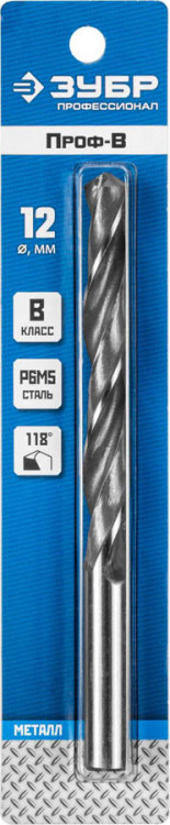 Сверло ЗУБР 29621-12