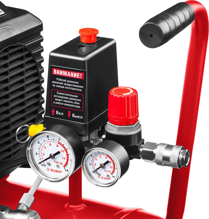 Компрессор воздушный ЗУБР КПМ-260-50