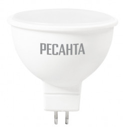 Лампа светодиодная РЕСАНТА LL-R-MR16-7W-230-4K-GU5.3 Лампа светодиодная РЕСАНТА LL-R-MR16-7W-230-4K-GU5.3