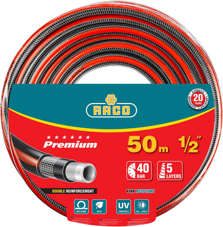 Шланг для полива армированный RACO 40300-1/2-50_z01