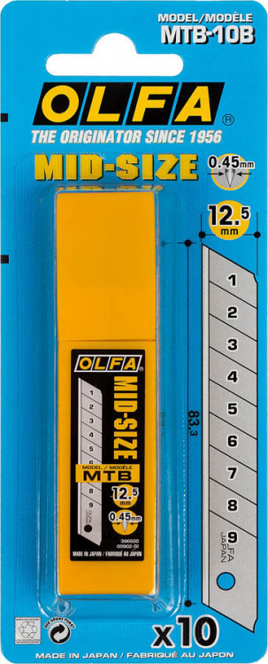 Лезвия сегментированные для OL-MT-1 OLFA OL-MTB-10B