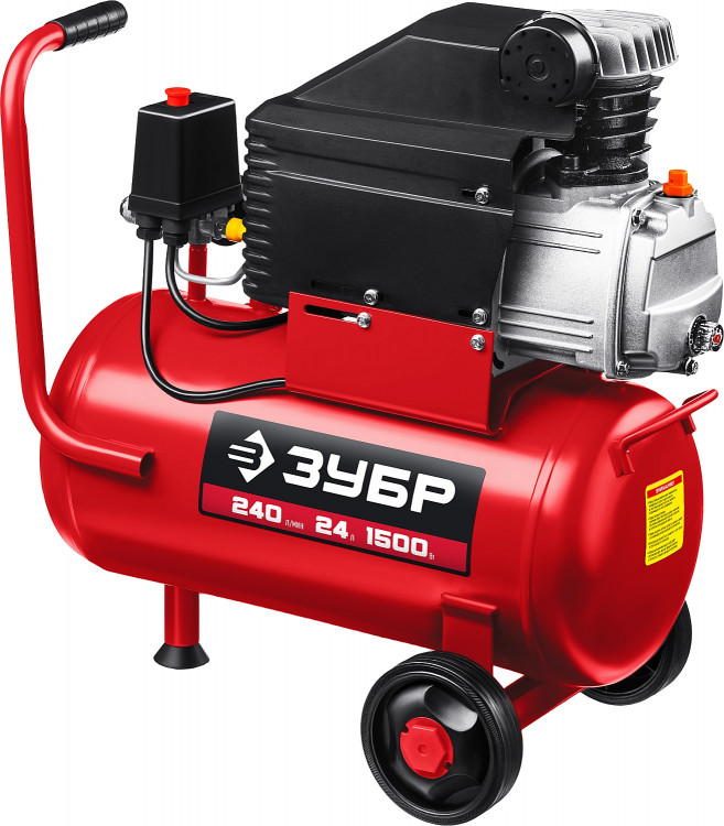 Компрессор воздушный ЗУБР КПМ-240-24