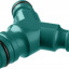 Тройник (соединитель-соединитель-соединитель) PROFI EXTRA-FLOW RACO 4252-55165C