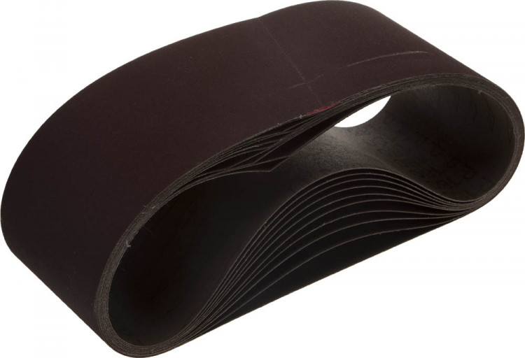 Лента шлифовальная универсальная бесконечная на тканевой основе для ЛШМ URAGAN FLEX-MAX 907-56006-180-10