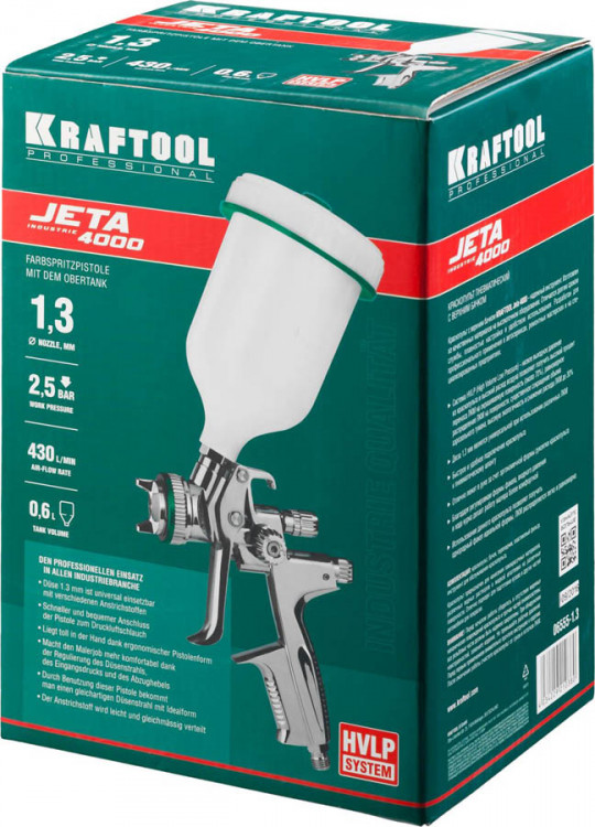 Краскопульт пневматический KRAFTOOL 06555-1.3