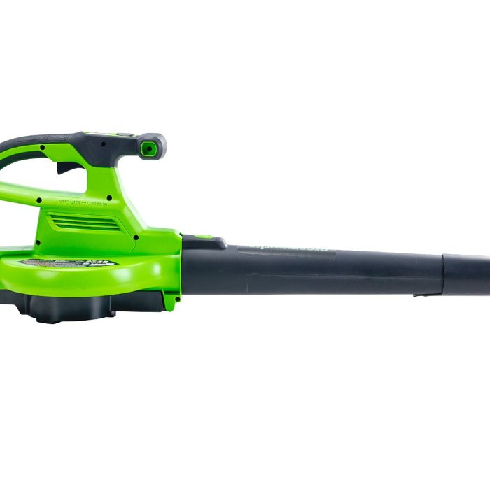 Воздуходув-Садовый Пылесос аккумуляторный Greenworks GD40BV, 40V, без АКБ и ЗУ (ex 24227)