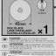 Сменное лезвие круглое OLFA OL-RB45-1