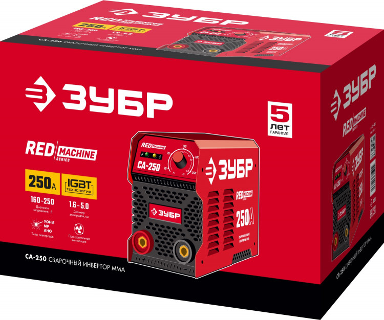 Сварочный инвертор ЗУБР СА-250