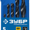 Набор спиральных сверл по дереву ЗУБР 29421-H5_z01