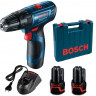 Аккумуляторный шуруповерт BOSCH GSB 120-LI (2.0 Ah)