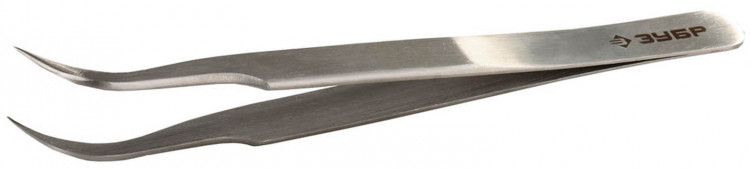Пинцеты ЗУБР 22211-3-110 применяются для работ с небольшими предметами и элементами