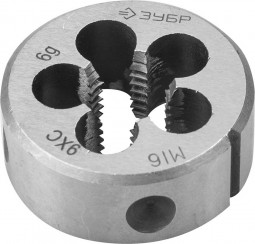 Плашка метрическая М16 x 1.5 ЗУБР 4-28022-16-1.5
