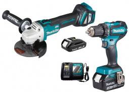 Набор аккумуляторных инструментов MAKITA SET-FK2
