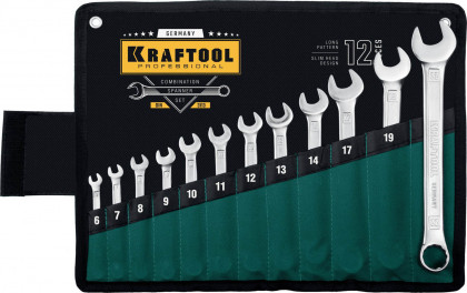 Набор комбинированных гаечных ключей KRAFTOOL 27079-H12_z01
