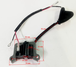 Катушка зажигания для GGD-52(33,57)WNХ,52(4),GGT-1300-2900,430-553(4)OOY,TR-1300-1900(B13)TPW,1900S/