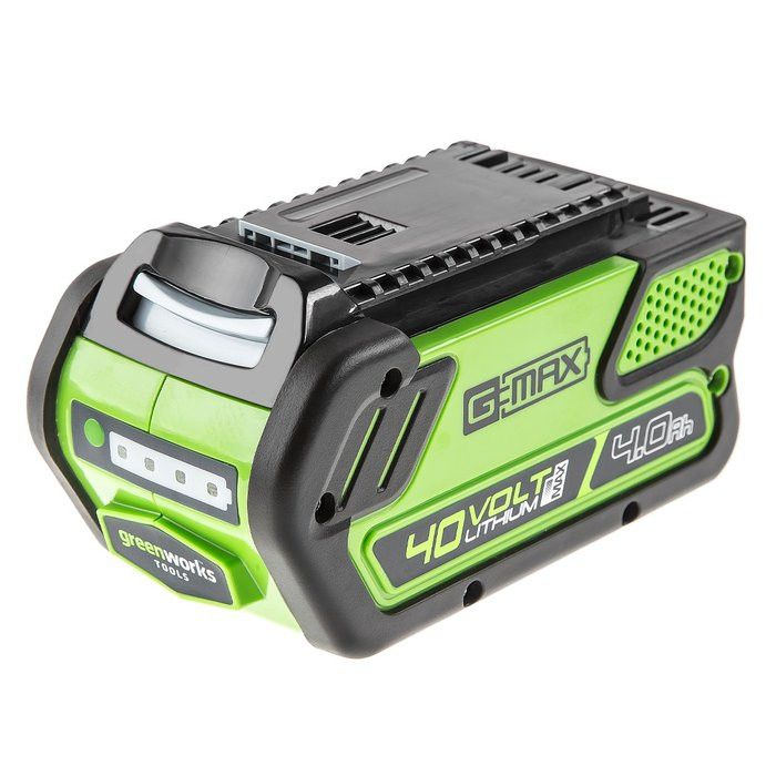 Воздуходув аккумуляторный Greenworks G40ABK4, 40V, с 1хАКБ 4 А.ч и ЗУ