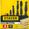 Набор спиральных сверл по дереву STAYER 2942-H8_z02
