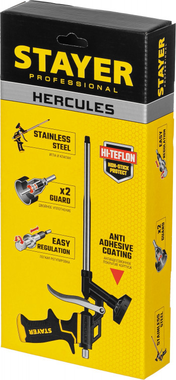 Профессиональный пистолет для монтажной пены HERCULES STAYER 06861_z03