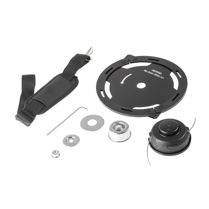 Триммер аккумуляторный Greenworks GD40BCK4, 40V, 40 см, с 1хАКБ 4 А.ч и ЗУ