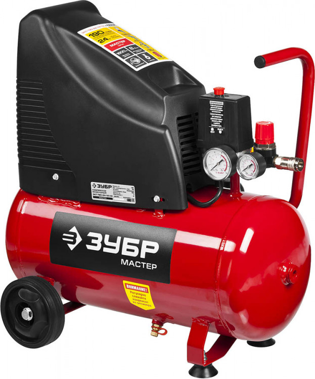 Компрессор электрический ЗУБР ЗКП-190-24-1.5-Н4