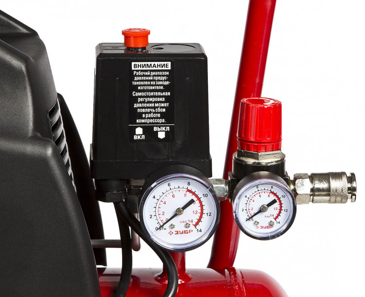 Компрессор электрический ЗУБР ЗКП-190-24-1.5-Н4