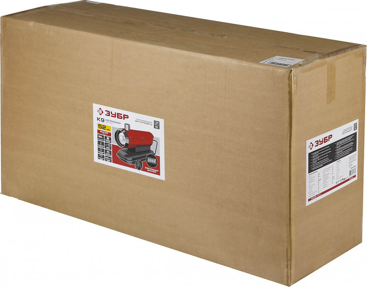 Дизельная тепловая пушка ЗУБР ДПН-К9-52000-Д