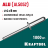 Алюминиевые заклепки KRAFTOOL 311701-40-08