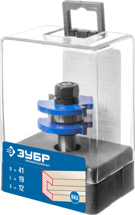 Фреза комбинированная пазо-шиповая ЗУБР 28732-41