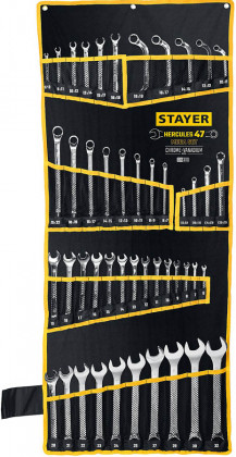 Набор гаечных ключей универсальный STAYER 27082-H47