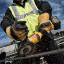 Аккумуляторная угловая шлифмашина 125 мм DeWALT DCG414NT