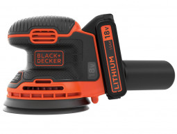 Аккумуляторная эксцентриковая шлифмашина BLACK&DECKER BDCROS18