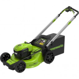 Газонокосилка аккумуляторная Greenworks GD40LM48SP, 40V, 48 см, с АКБ 4АЧ и ЗУ