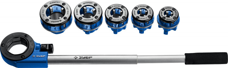 Набор резьбонарезной трубный ЗУБР МАСТЕР 28270-H5_z01