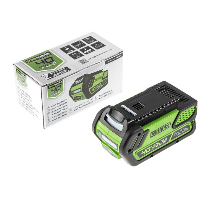 Цепная пила аккумуляторная Greenworks G40CS30K4, 40V, 30 см, с 1хАКБ 4 А.ч и ЗУ