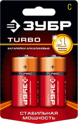Батарейка алкалиновая TURBO 59215-2C применяется в качестве источника энергии
