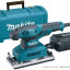 Вибрационная шлифмашина MAKITA BO3710 + кейс 824806-0