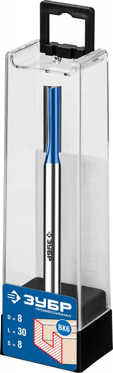 Фреза пазовая ЗУБР 28755-8-30