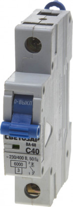 Автоматический выключатель СВЕТОЗАР, SV-49061-40-C