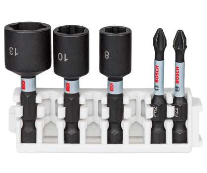 Касета торцевых ключей Bosch Impact Control, 50 мм, 5 шт.