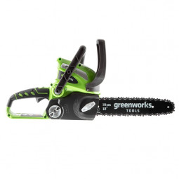Цепная пила аккумуляторная Greenworks G40CS30K6