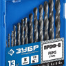 Набор сверел Зубр 29621-H13