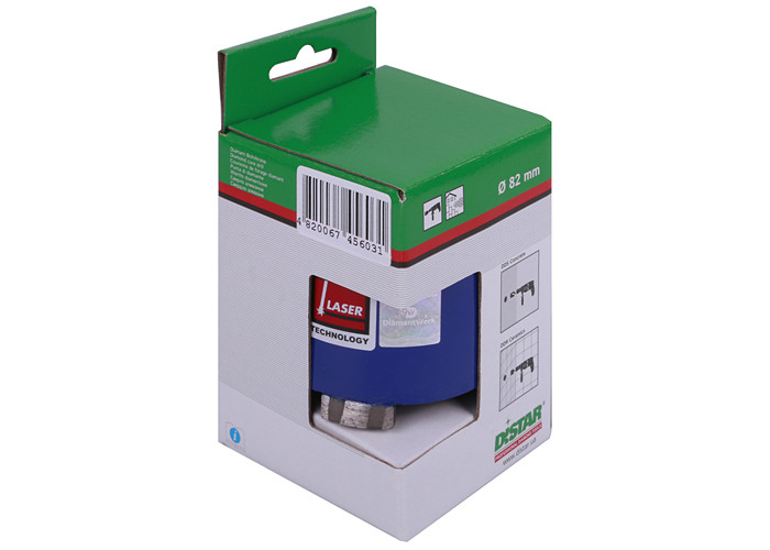 Алмазное сверло DISTAR DDS-W 82x65-4xМ16 Т-Бетон