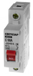 Автоматический выключатель СВЕТОЗАР, 49060-50-C