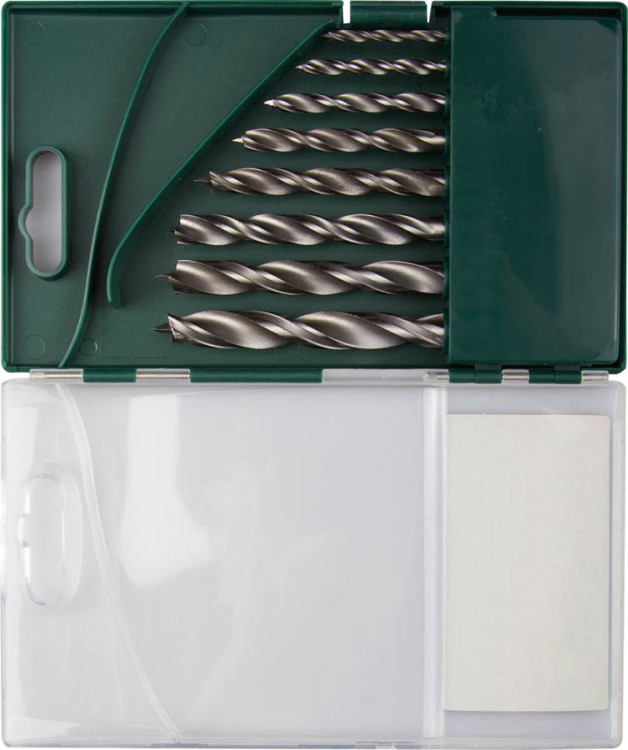 Набор спиральных сверл по дереву KRAFTOOL 29400-H8