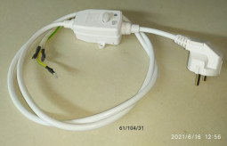 Сетевой кабель с УЗО для ВН (все модели) Сетевой кабель с УЗО для ВН (все модели)